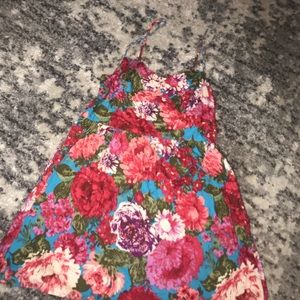 Floral Tank Dress